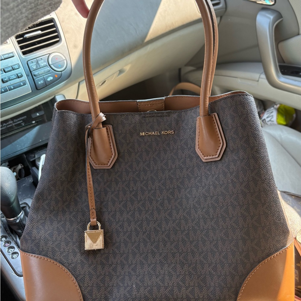 Michael Kors Brown Tote Bag